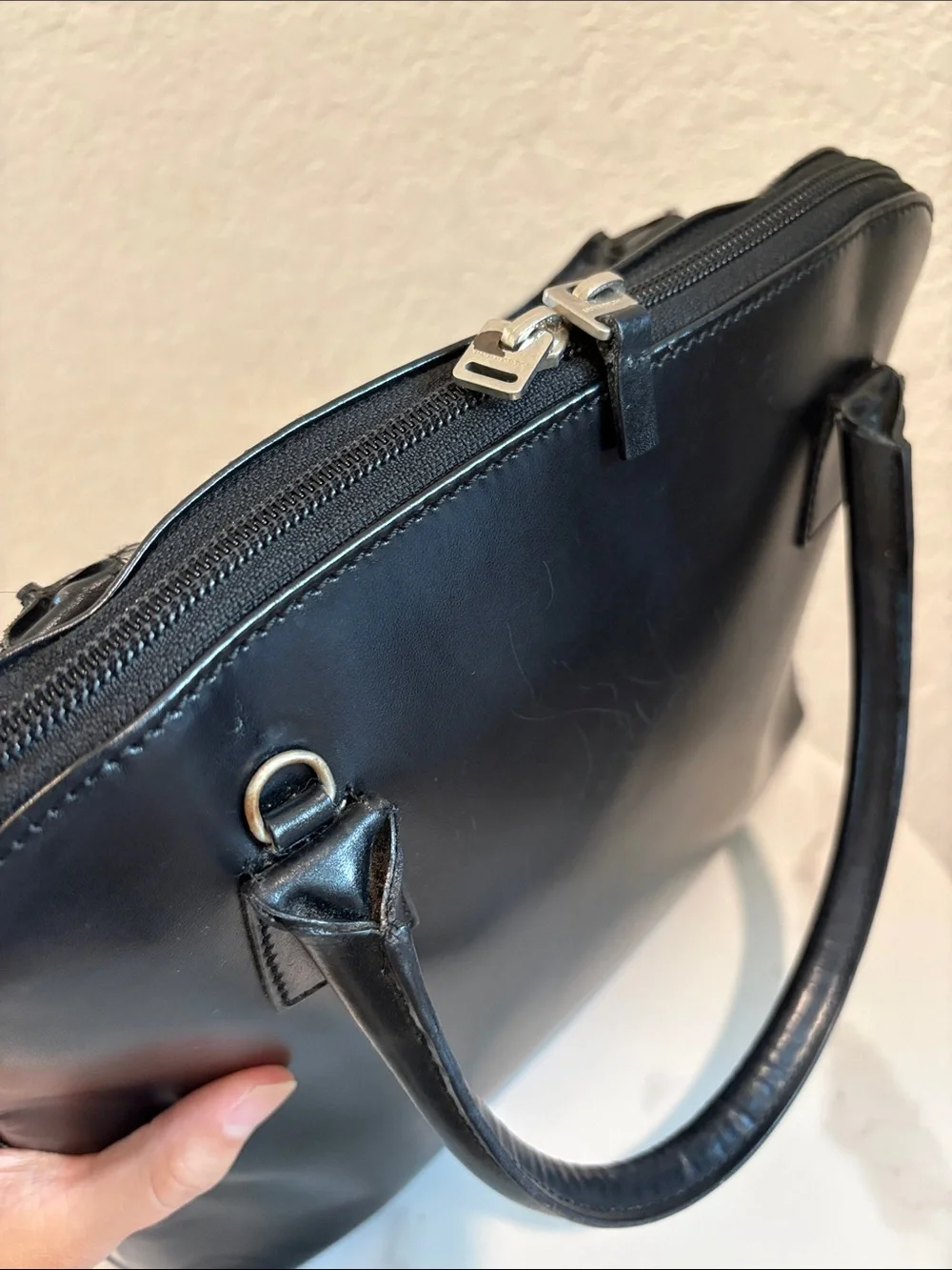 Classic Black Women's Tote Handbag